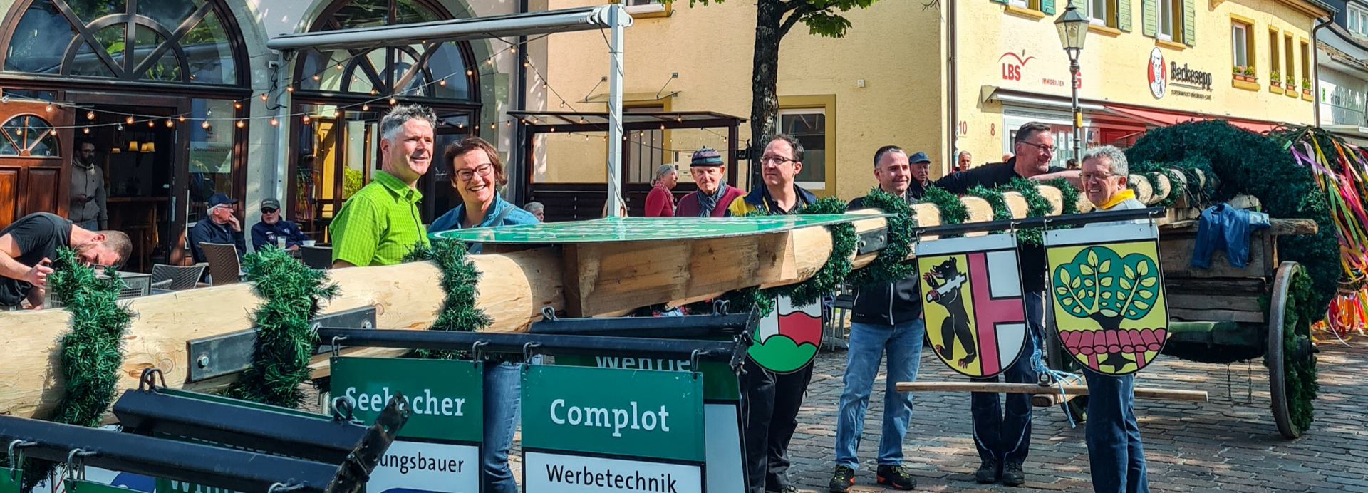 Maibaumstellen 2023 in Kirchzarten