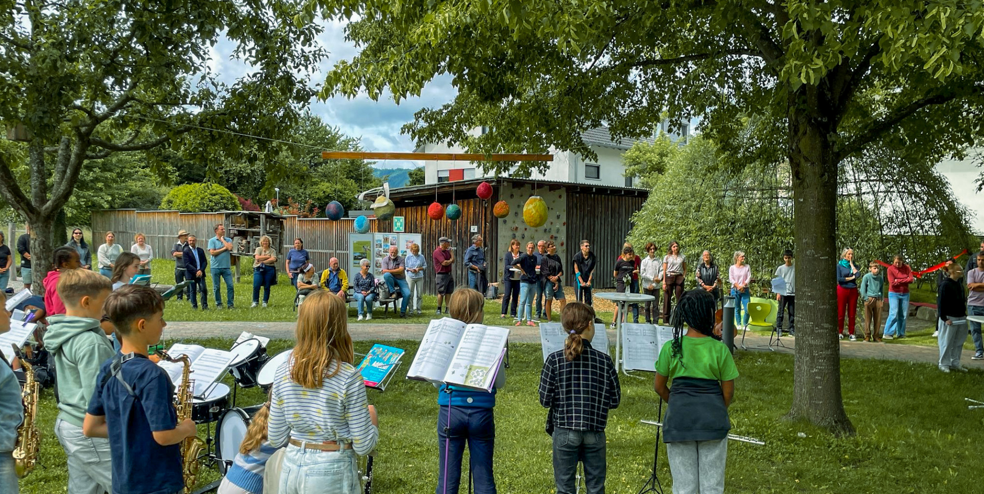 Eröffnung Grünes Klassenzimmer Zarduna Schule
